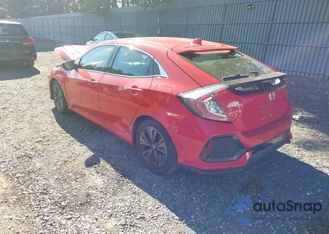 2017 Honda Civic Ex from USA, damaged, VIN SHHFK7H55HU429725